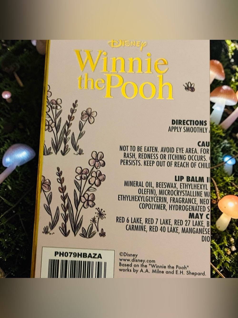 🍄‍🟫HOST PICK🍄‍🟫Winnie the Pooh 4-Pack Lip Balm Set – Pastel Mixed Scents 🍯 - Picture 3 of 5